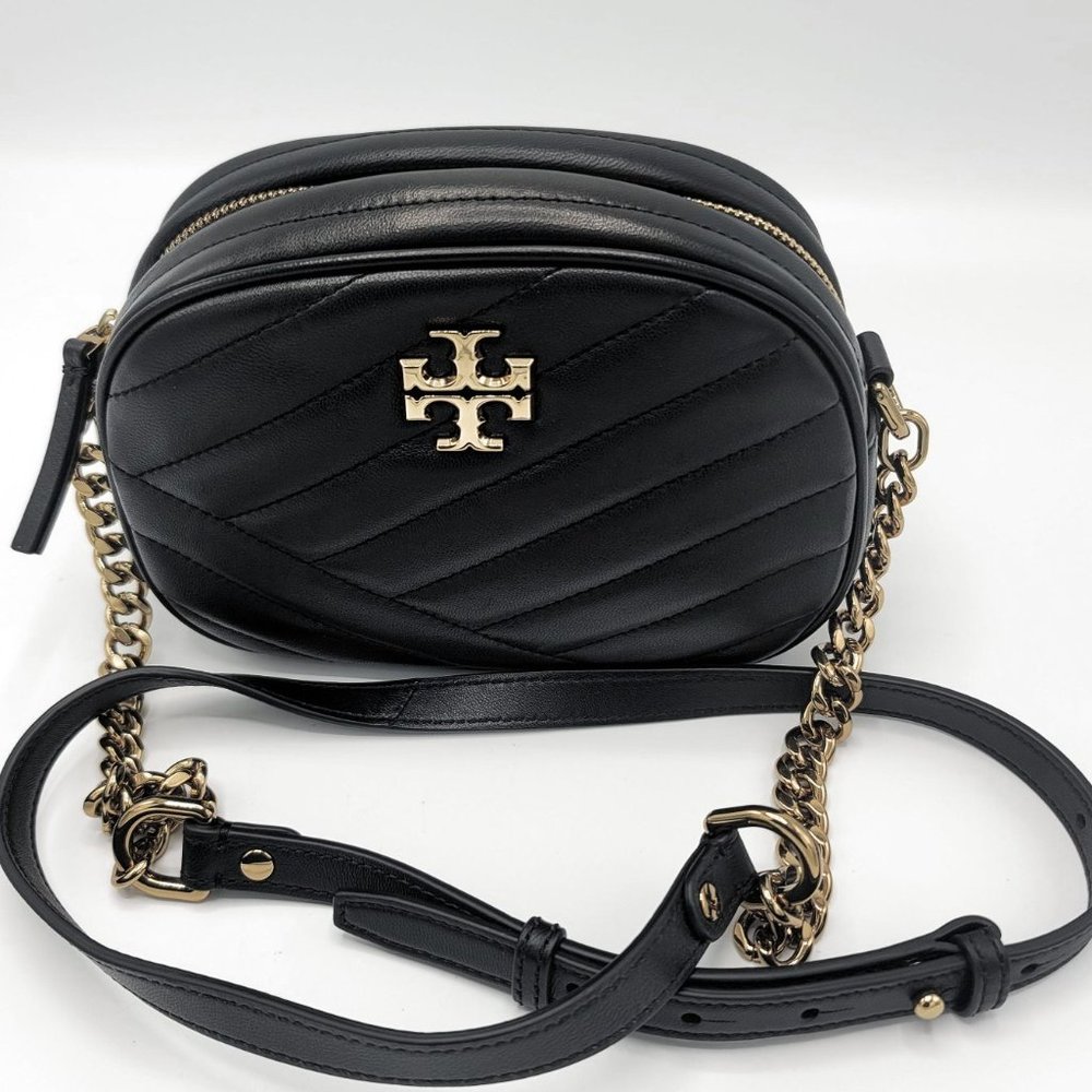 Tory Burch Kira Chevron Small Camera Bag - Picture 1 of 8